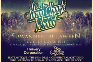 Initial line up is unveiled for the second annual String Cheese incident Suwannee Hulaweeen