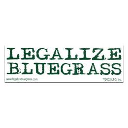 Legalize Bluegrass Sticker