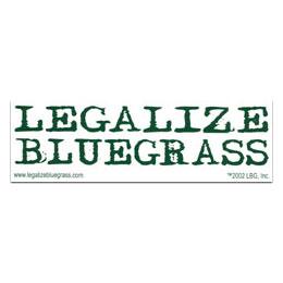 Legalize Bluegrass Sticker